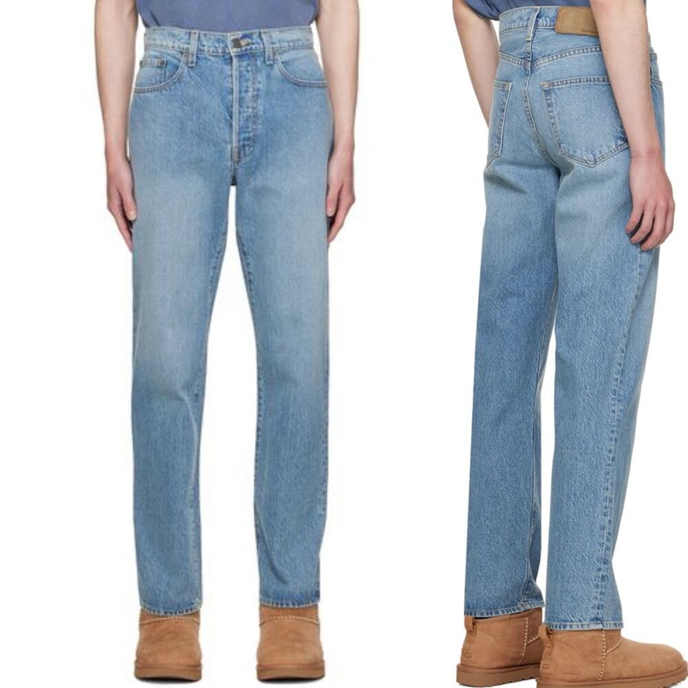 NWT MadHappy Straight‎ Leg Light Wash Denim Jeans Women’s 30 - Picture 7 of 7